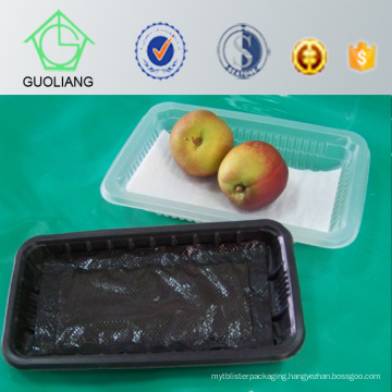 Vacuum Formed Blister Packaging Small Clear Rectangular Plastic Clamshell Box for Fruit Storage